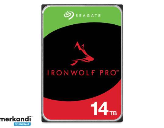 Seagate IronWolf Pro HDD 14TB 3.5 SATA - ST14000NT001