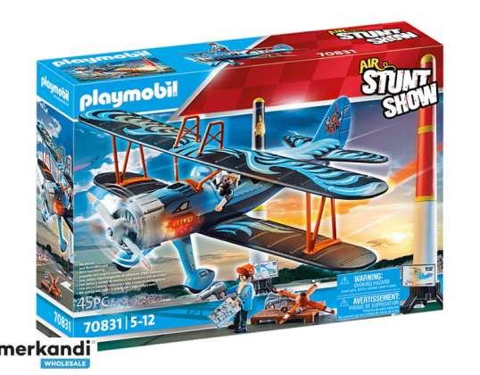 Playmobil Air Stuntshow - divstāvu Fēnikss (70831)