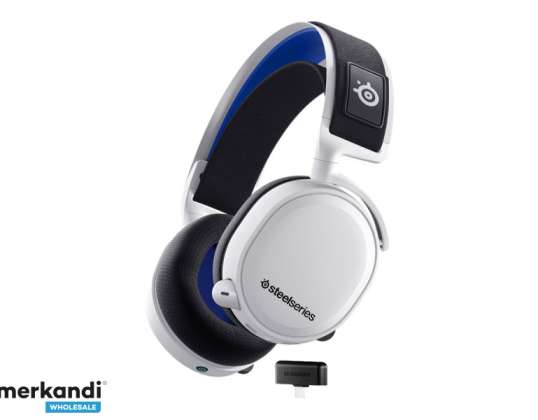 Безжични геймърски слушалки SteelSeries Arctis 7P, бели 61471