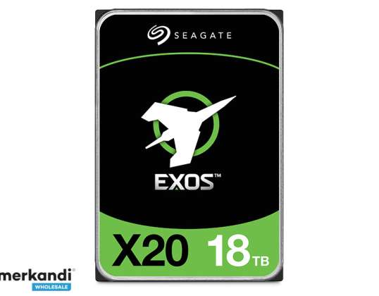 Seagate Enterprise Exos X20 18 Tt:n sisäinen kiintolevy 3,5 7200 kierr./min ST18000NM003D