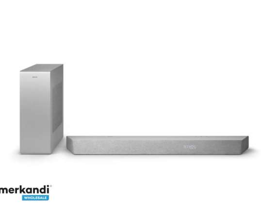 Philips Soundbar 3.1 with wireless subwoofer silver TAB8507/10