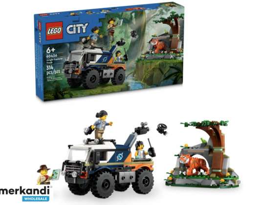 "LEGO City" džiunglių tyrinėtojas sunkvežimis 60426