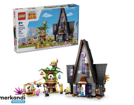Družinski dvorec LEGO Minions Gru in 75583
