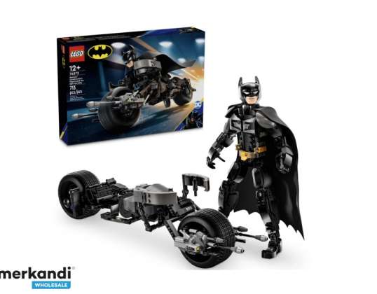 LEGO DC superkangelaste Batmani ehitusfiguur Batpod 76273-ga