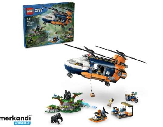 LEGO City   Dschungelforscher Hubschrauber  60437