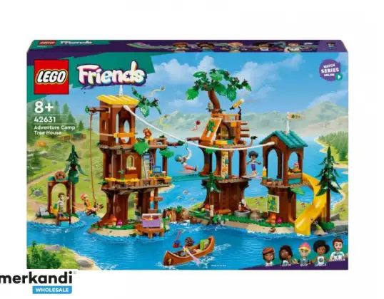 Lego Friends Treehouse in Adventure Camp 42631