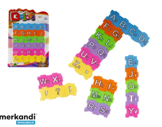 JIGSAW PUZZLE LETTERS LETTERS FOR KIDS COLORFUL JIGSAW PUZZLE SET OF 30 PIECES