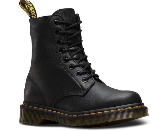 Dr. Martens 1460 Pascal Virginia Black Boots for Women - Model 13512006, Sizes 36 and 37