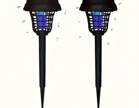 SOLAR MOSQUITO LAMP (2 PIECES) - BUGGY