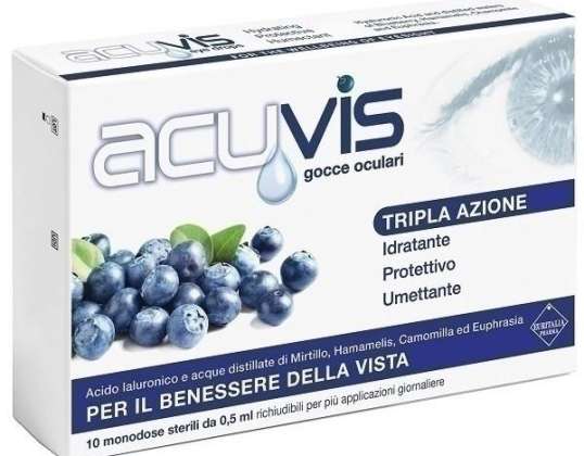 ACUVIS DROPS OCUL 10FL 0 5ML