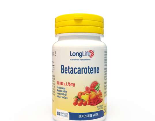 BETA-CAROTENE 60CPR LONG LIFE