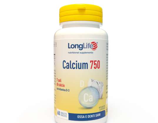 LONGLIFE CALCIUM 750MG 60TAB