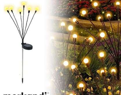 Lampes solaires LED (6 ampoules) SOMPEX