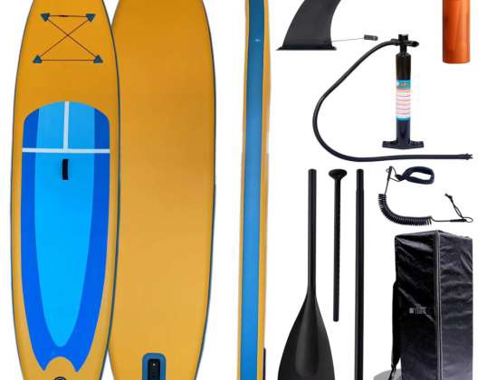 SUP BOARD 320 CM INFLATABLE FOR SWIMMING DURABLE INFLATABLE SET + PADDLE