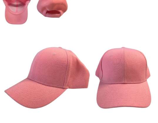 HAT, VELCRO, PINK, WOMEN'S YOUNG HAT