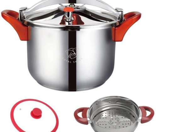 Pressure cooker / couscous pan 2 in 1 - 10 liters - Ø 26 cm - Induction