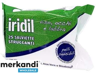 LINGETTES DÉMAQUILLANTES IRIDIL 25PCS