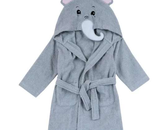 CH ELEPHANT BATHROBE 24M