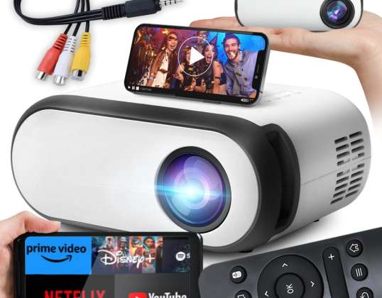 Projektor TV projektor Hordozható WiFi Full HD telefonos okostelefonhoz 3000 lm YL02