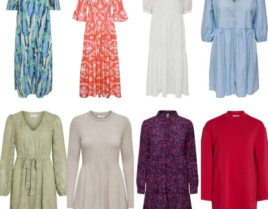 EN ÇOK SATANLAR Kadın Sonbahar Elbiseleri Karışımı
