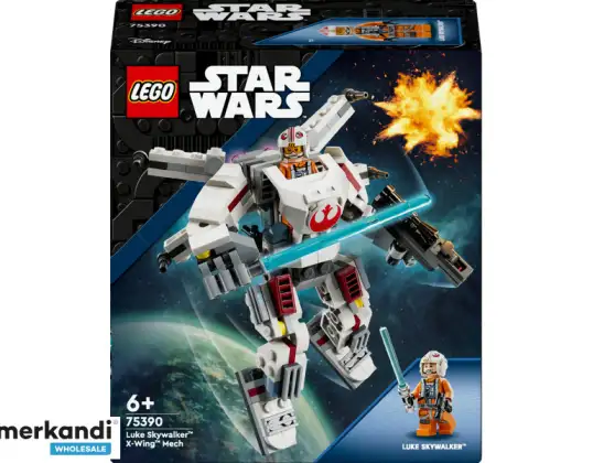 Lego Star Wars Lukas Skywalkers X sparnų robotas 75390