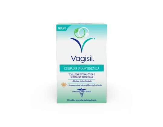 VAGISIL INT 2IN1 WIPES