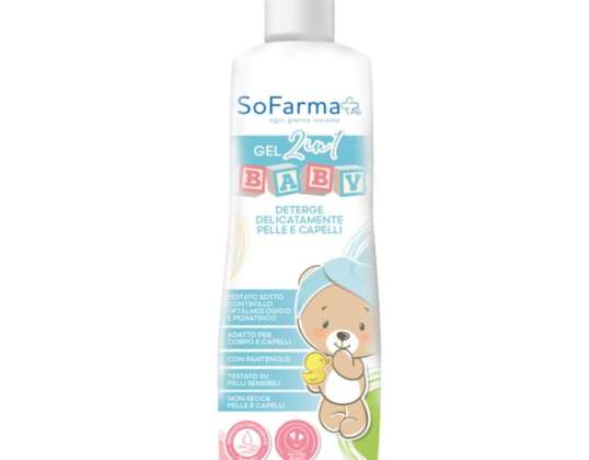 BABY 2IN1 CLEANSER 500ML SF