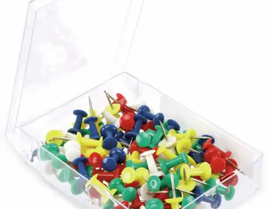 Kopspijkers met plastic doos Set van 100