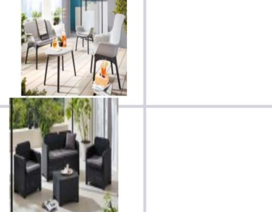 Garden Furniture Set New from Bader Catalog 4 Varieties A Goods. Special items remaining stock