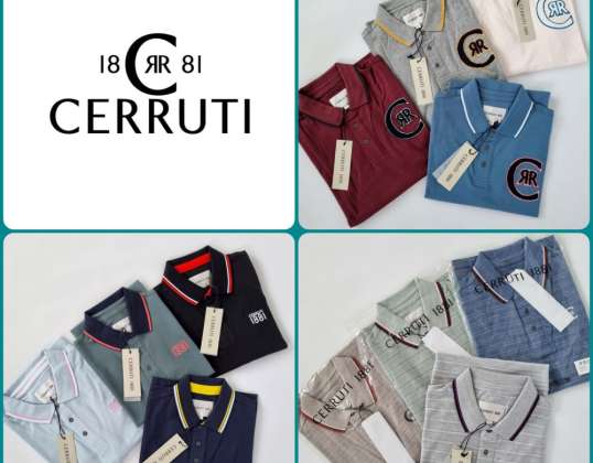 010028 010028 Cerruti 1881 polo shirts for men. Composition of most models 100% cotton