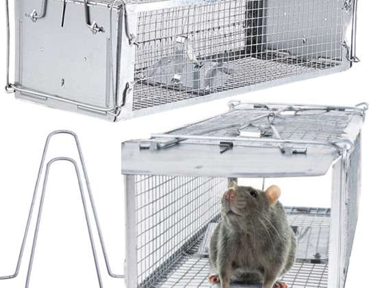 TRAP FOR MICE, RATS, RODENTS, MARTENS, HUMANE LIVE TRAP