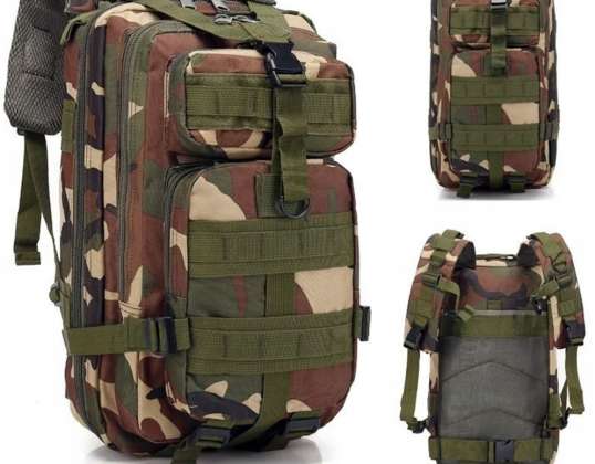MILITARY BACKPACK LARGE CAPACITY TACTICAL MILITARY SCHOOL TRIP