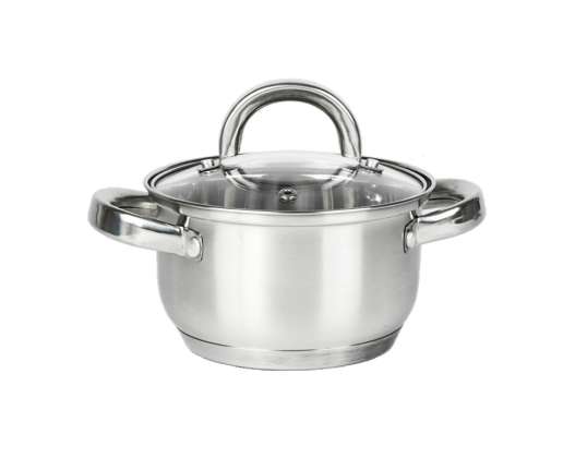 1L stainless steel pot stainless steel pot induction 14 cm