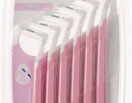 INTERPROX PLUS NANO ROSA 6 PIEZAS