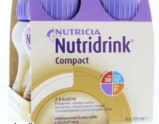 NUTRIDRINK KOMPAKTER KAFFEE 4X125ML