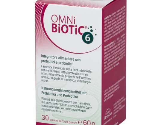 OMNI BIOTIC 6 FRASCOS 60G
