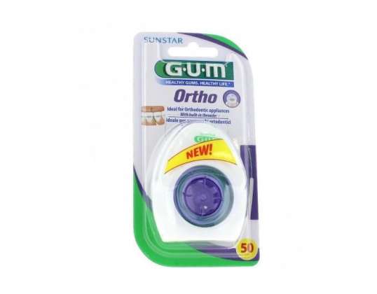 GUM ORTHO FLOSS SPONGY THREAD