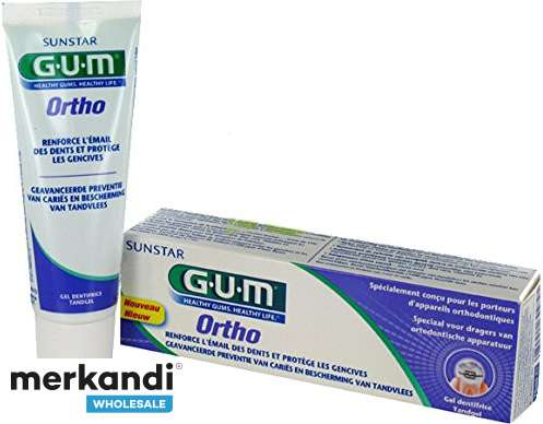 GUM ORTHO GEL TOOTHPASTE 75ML