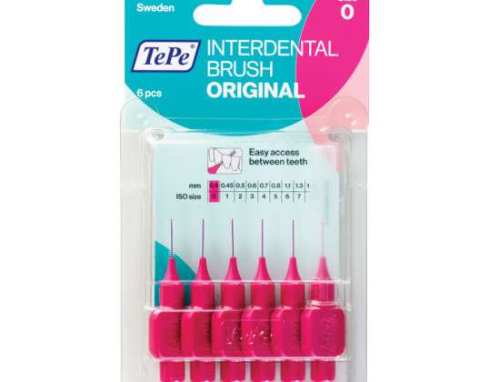 TEPE PIPE CLEANERS PINK 0 4 6PCS