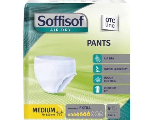 SOFFISOF AIR DRY PANTS EXTRA M