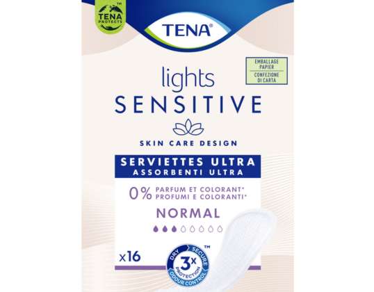 TENA LIGHTS SENS NORMAL 16PCS