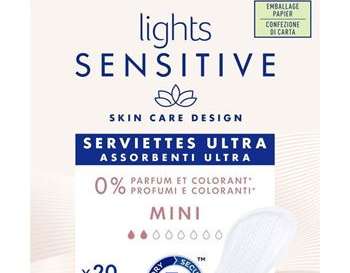 TENA LIGHTS SENS ASS MINI 20VNT