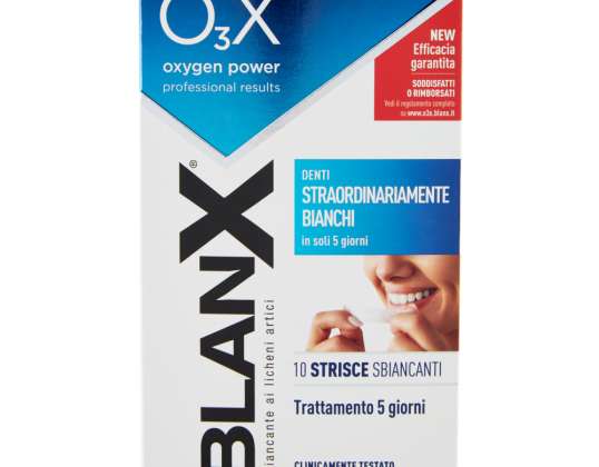 BLANX O3X WHITENING STRIPS 5PCS