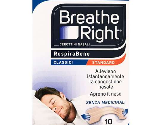BREATH RIGHT CLASSICS 10PCS