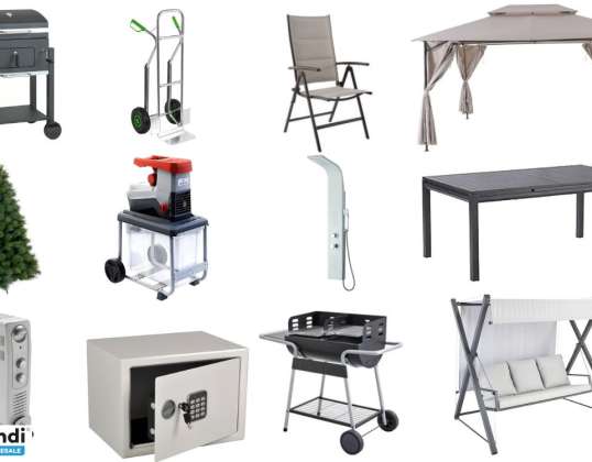 Set van 206 eenheden van DIY en nieuwe meubels zonder verpakking van een ...