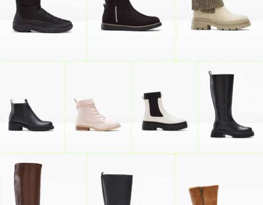 5,50 € Par paire, Mix Shoes Automne-Hiver, stock restant, A ware, mix carton, femmes, hommes, chaussures de marque, vente en gros, STOCK RESTANT