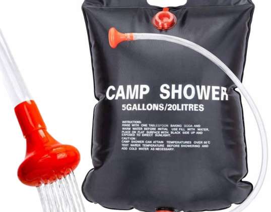 CAMPING CAMPING SHOWER FIELD PORTABLE SOLAR