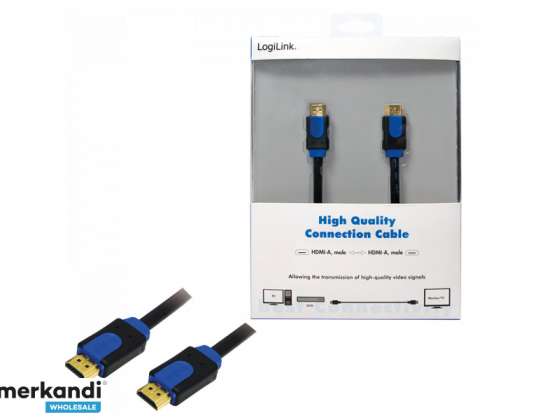LogiLink Câble HDMI 2m 4K Haute Vitesse avec Ethernet CHB1102