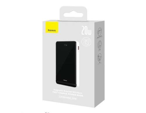 Baseus Power Bank Magnetic Wireless charging  With Xiaobai Type C to T