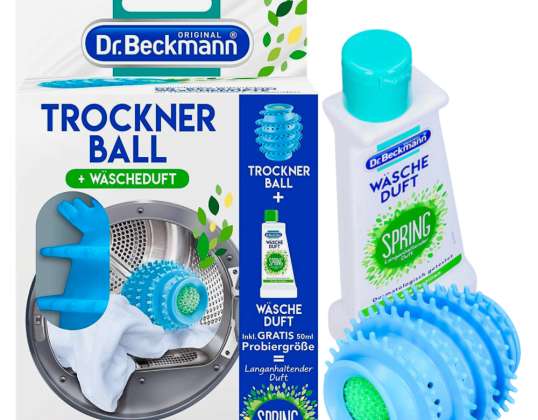 Dr Beckmanni pallikuivati pall + parfüümi pesemine TROCKNER BALL 50ml